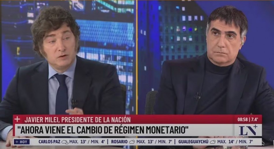 Para Milei, 