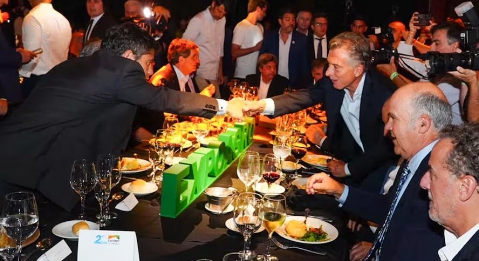 Expoagro: Macri se saludó con Kicillof, elogió el rumbo de Milei y pidió eliminar retenciones
