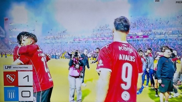 Independiente 1 - Racing 0: Ávalos fue el héroe de la tarde negra de Maravilla