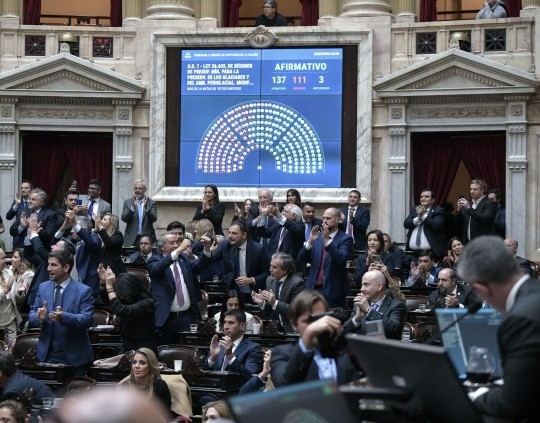 La Libertad Avanza y aliados aprobaron la reforma a la Ley de Glaciares