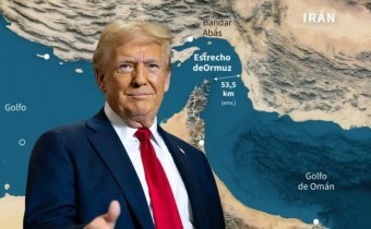 Donald Trump amenazó con declarar al estrecho de Ormuz como territorio de EEUU